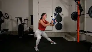 Cossack Squat + Chest Press