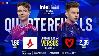 LIVE: Astralis vs MOUZ [BO3] | IEM Dallas 2023 Quarterfinals [ENG/FIL]