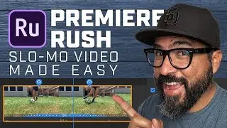 Adobe Premiere Rush Speed Controls - Slow Down & Speed Up