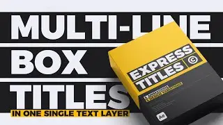 Express Titles - After Effects Template