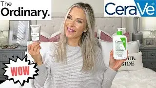 THE ORDINARY SQUALANE CLEANSER / CERAVE HYDRATING CLEANSER