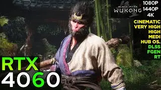 Black Myth: Wukong - RTX 4060 (1080p/1440p/4K)