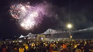 Watch San Franciscos New Year Fireworks Show