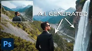 Photoshop AI Generative Fill - Generate AI Photo Effect in Photoshop
