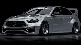 Mercedes-AMG C43 Digital Render - a 90 E 2.5-16 Evo II inspired Dream