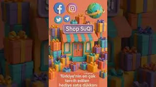 Türkiye'nin en çok tercih edilen hediye dükkanı hediyelik eşya mağazası Shop SuQi