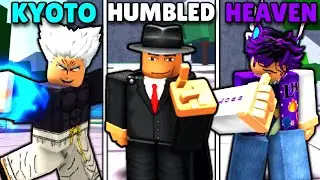 Using EVERY FAMOUS COMBO In Roblox The Strongest Battlegrounds