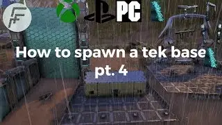 ARK: Survival Evolved How to spawn a Tek Dino gate  ( Tek base part 4 )