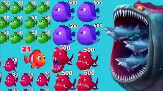 Fishdom Ads | Mini Aquarium Help the Fish | Hungry Fish New Update [287] Collection Tralier Video