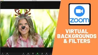 Changing Backgrounds & Filters on Zoom Meetings [DESKTOP}