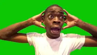 Shocked Guy Face Green Screen Meme || @vfxnoob