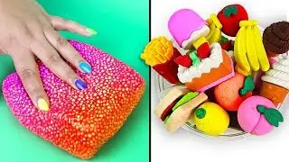 Slime ASMR - Adding TOO MUCH Things into Slime!