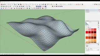 Sketchup 3D terrain modeling