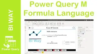 M formula language in Power BI