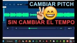 🆓 Cambiar TONO de una canción 🎵 Cambio de tono en línea 👌 SIN REGISTROS.