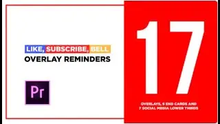 [FREE Download] YouTube Subscribe Pack for Premiere Pro