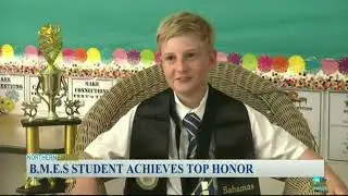 BMES Student Achieves Top Honor