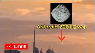 Live Asteroid 2021 GW4 , Or Meteor 😲 || Fireball Capture In Camera