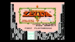 The Legend of Zelda: Ancient Dungeon (Hack) (NES) - First Playthrough