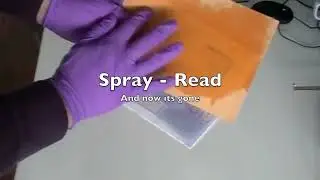 See through spray