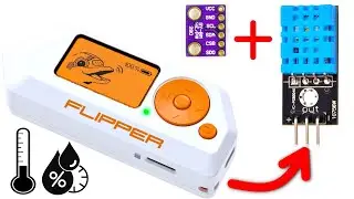 Flipper Zero DHT11 & BMP280  Weather Station module...