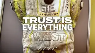 Sam West describes relief at being protected by RST's Airbag technology after HUGE #TT2022 crash! 🔥