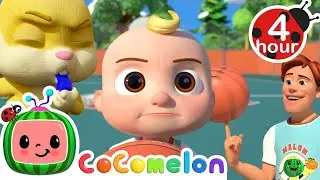 Were Playing Basketball Song + More | Cocomelon - Nursery Rhymes | Fun Cartoons For Kids | 3Hours