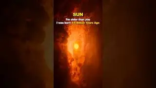 Earth VS Sun Vs Methuselah #cosmologist #space #universe