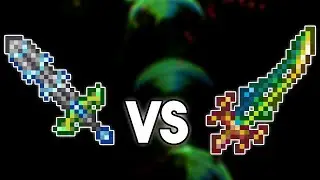 How Do The Terra Blade And The Influx Waver Compare In Terraria 1.4.4?