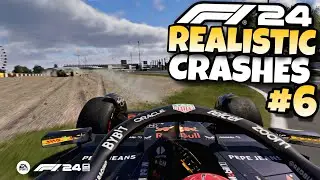 F1 24 REALISTIC CRASHES #6