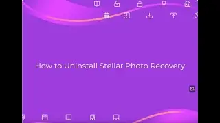 How to uninstall Stellar Photo Recovery from Windows completely