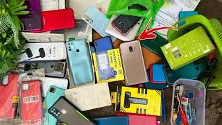 A lot of phones were found in the garbage heap | Rebuild broken phone