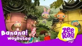 Yojojo eats Lau Laus Bananas! | Waybuloo | ZeeKay Junior