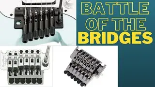 Tremolo Shootout | Floyd Rose, Strandberg, & Ibanez Floating Bridges