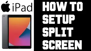 How To Split Screen on iPad - How To Multitask on iPad - iPad How To Split Screen Multitask Help