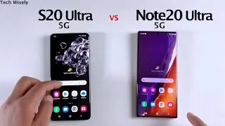 Note 20 Ultra 5G vs S20 Ultra 5G | SPEED TEST