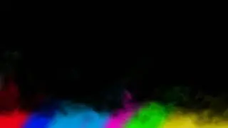 color smoke effect black screen background video