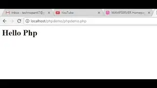 How To Run PHP Code On Wamp Server