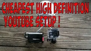 Cheapest Camera and Equipment Setup For making youtube videos