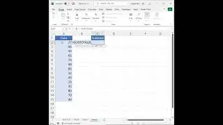 The Learnit Minute - SUBTOTAL Function #Excel #Shorts