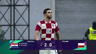 PES 2021 | Chorwacja - Polska | Liga Narodów 2024