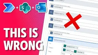 3 Mistakes YOU 🫵 are Making with the Apply to Each Action in your Microsoft Power Automate Flow