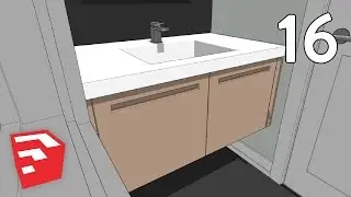 SMALL BATHROOM - Dramatic Contemporary House Pt. 16