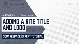 How to Add a Site Title Next to Your Logo on Squarespace