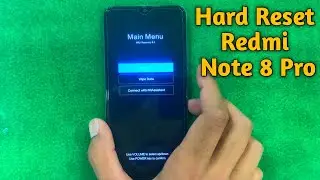 Redmi Note 8 Pro Hard Reset