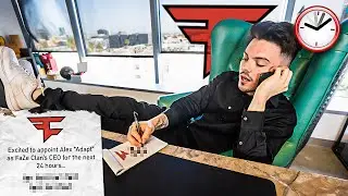 I Became FaZe Clan CEO for 24 Hours