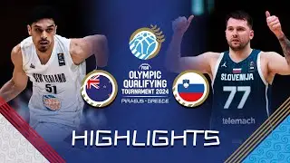 Luka Doncic triple double leads Slovenia 🇸🇮 past New Zealand | Highlights | FIBA OQT 2024 Greece