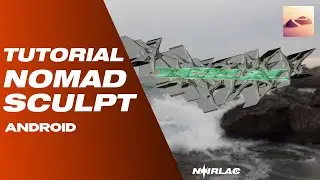 TUTORIAL! 3D Text Nomad Sculpt || Android