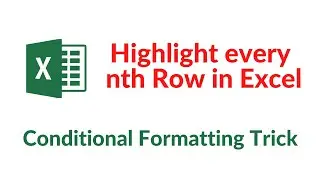 Highlight every nth Row in Excel