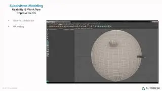 Maya 2016 Modeling and UV Editing Improvements